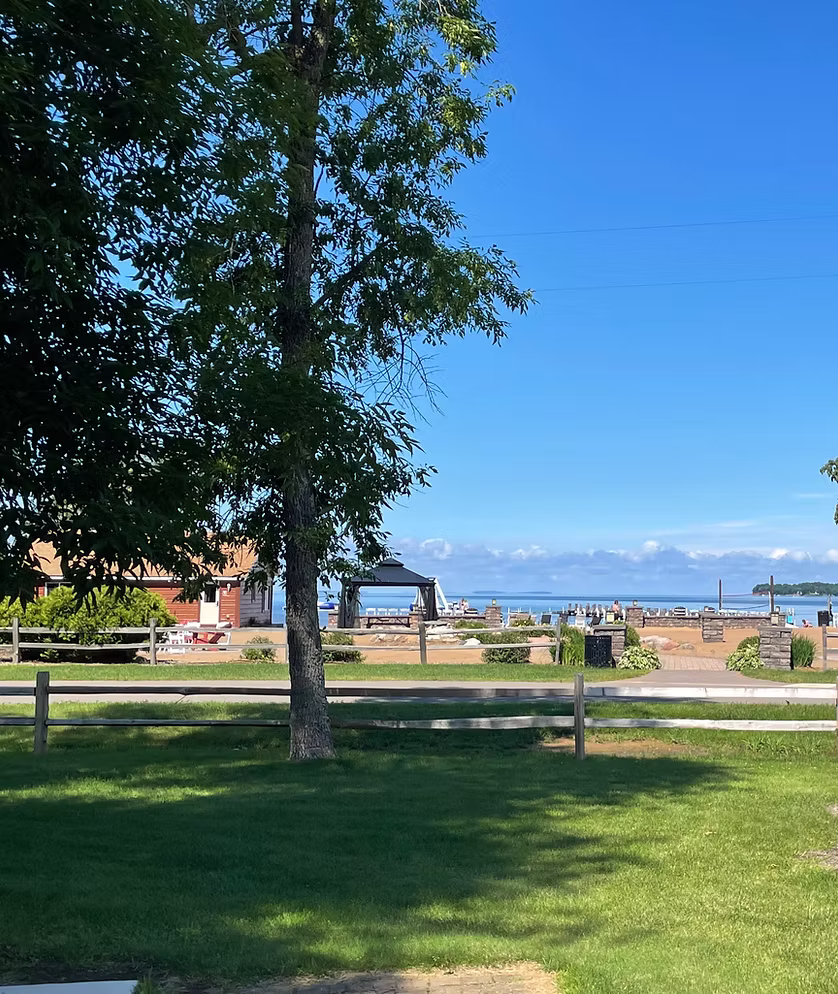 VIEW FROM LODGE